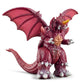 JAYKENIXO Destroyah Monster Action Figure 8 Inch - Kaiju Creature Toy with Movable Joints, Detailed Dragon Style Figure with Carry Bag for Kids Play