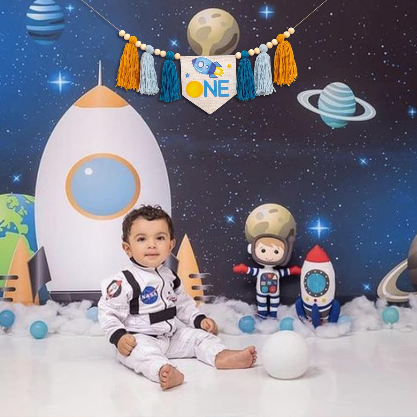 Gostman Outer Space ONE High Chair Banner