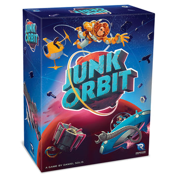 Renegade Game Studios Junk Orbit Strategy Board Game for Families, Ages 10+, One to Five Players