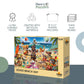 Theo's Puzzles Jigsaw Puzzles 1000 Piece Puzzle for Adults, Families Dogs Beach Day Pieces Fit Together Perfectly