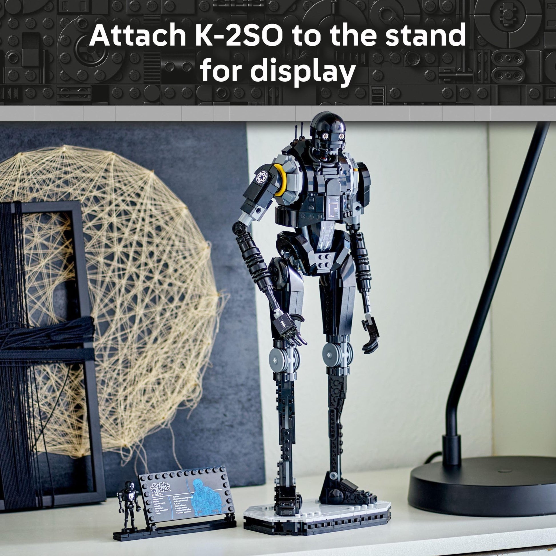 LEGO Star Wars: Andor K-2SO Security Droid - Building Toy for Kids, Ages 10+ - Makes a Great Gift for Boys and Girls - Model Kit and Room Decor Idea