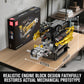 Mould King 10224 V12 Engine Model Kit - Build Your Own Cars Combustion Battery/Motor Blocks Sets, STEM Construction Kit for Teens/Adults, Educational