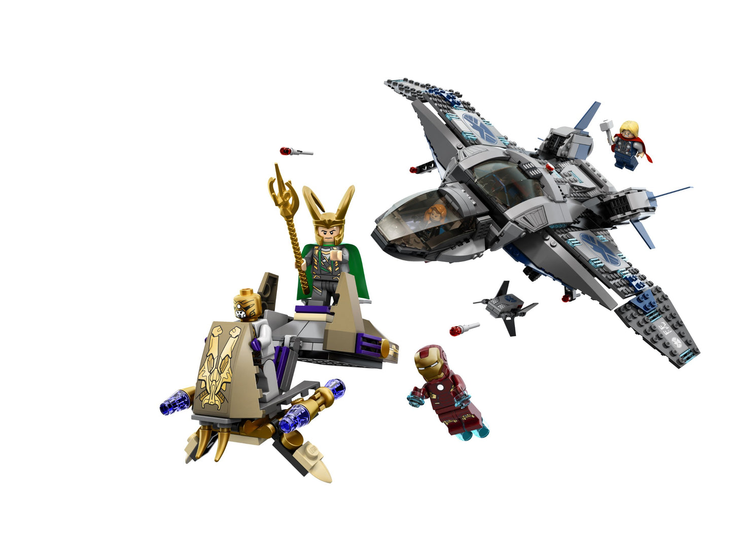 LEGO Quinjet Aerial Battle 6869