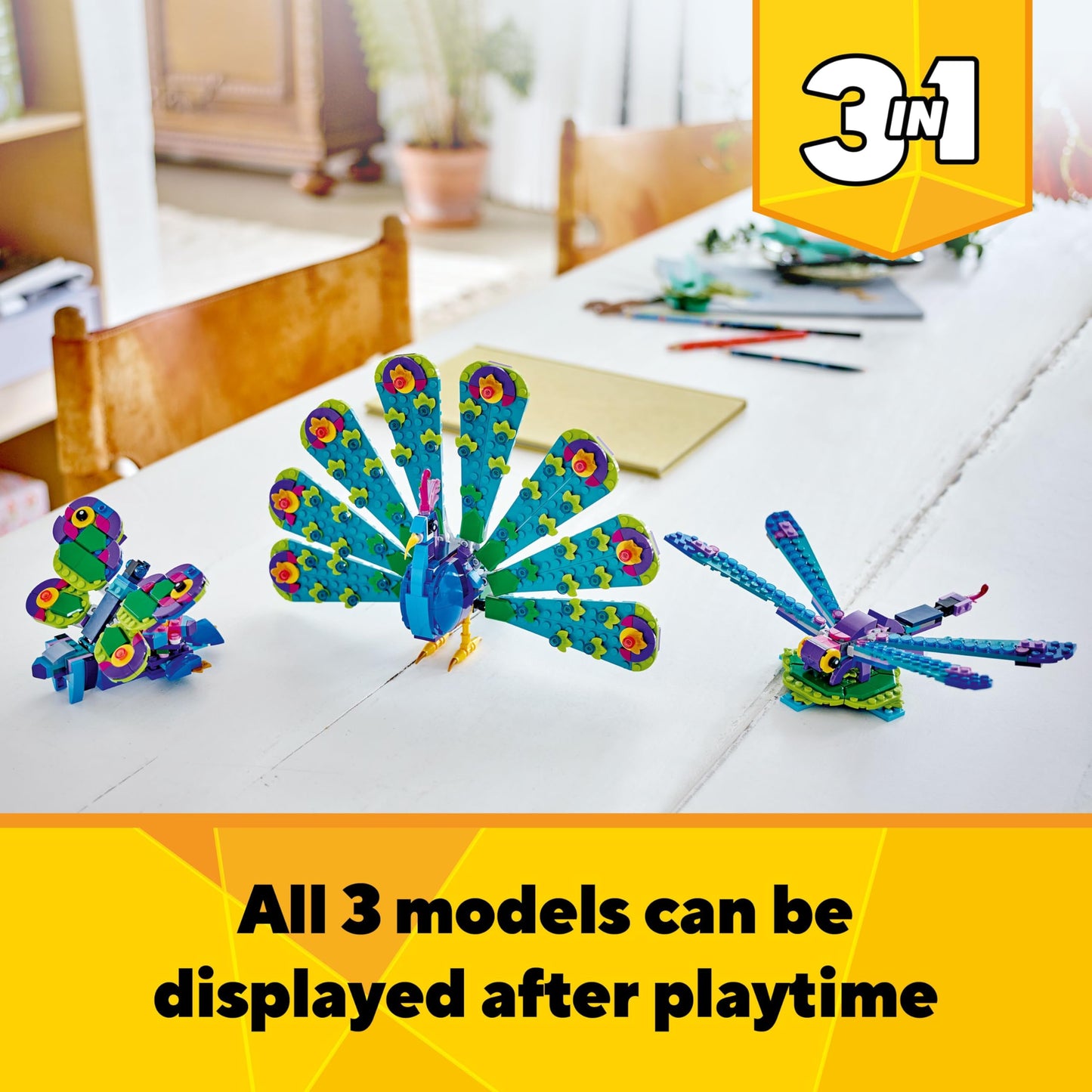 LEGO Creator 3-in-1 31157 - Exotic Peacock