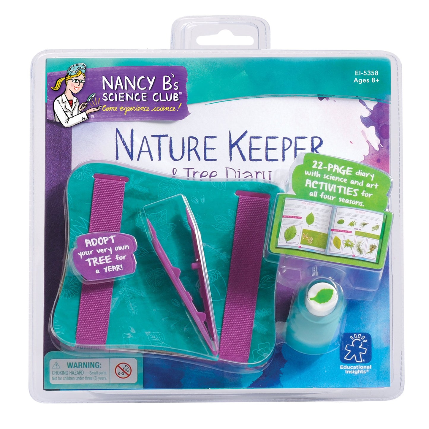 Educational Insights Nancy B's Science Club Nature Keeper and Tree Diary
