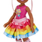 MGA Entertainment Dream Bella Little Candy Princess Jaylen, Lollipop Scented 5.5" Doll with Scratch 'N Sniff Tag, Long Pink Hair, Headband, Rainbow