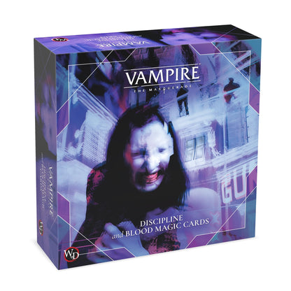 Renegade Game Studios Vampire The Masquerade Discipline Deck 5th Edition Reference Cards - 219 Tarot-Sized RPG Accessory