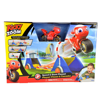 Ricky Zoom Speed and Stunt Kids Playset
