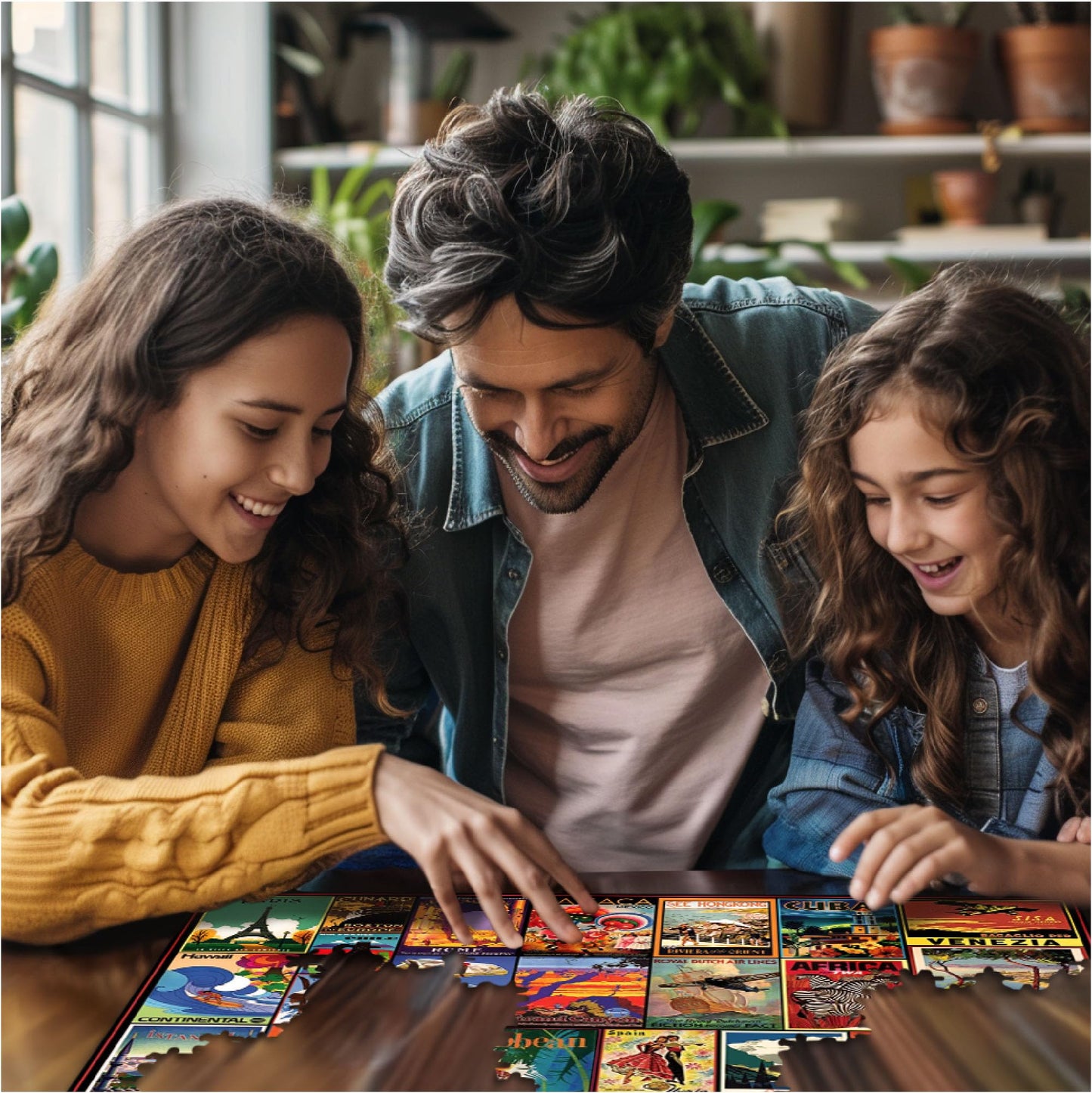 White Mountain Puzzles Travel The World - 500 Piece Jigsaw Puzzle