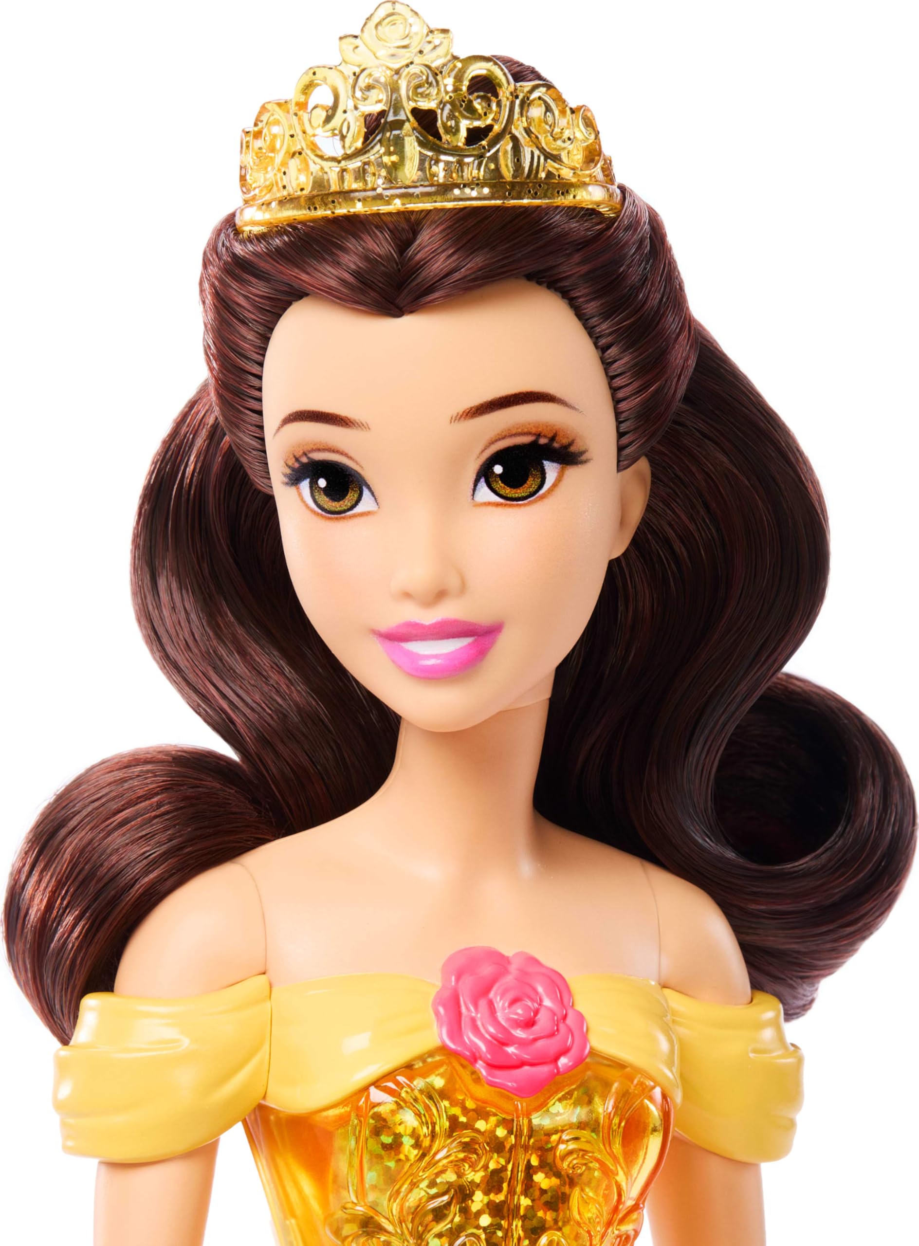 Mattel Disney Princess Belle Fashion Doll in Signature Look
