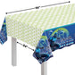 Adorable Multicolor Plastic Blue Beetle Table Cover - 54" x 96" (1 Pc.) - Fun & Unique Designs, Durable & Disposable - Perfect for Kids Parties