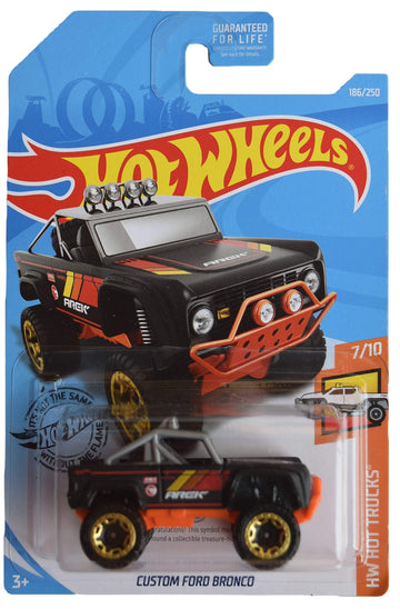 Hot Wheels Custom Bronco 186/250, Black