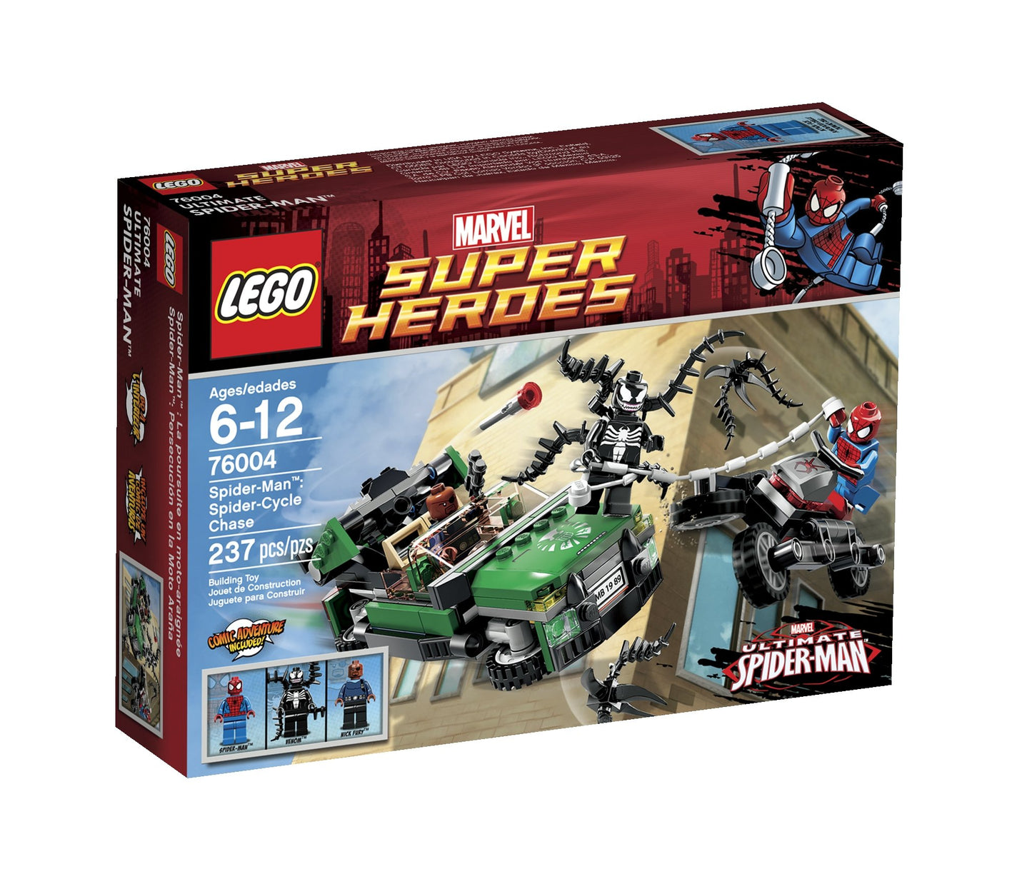 LEGO Super Heroes Spider-Cycle Chase 76005
