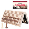 GothamChess Board | Foldable & Portable, Magnetic Chess Pieces, Organized Fitted Storage, Includes Course by International Master Levy Rozman, Game
