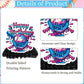 Musaeva Baseball Drip Birthday Party Decorations - 9 Pcs Baseball Ice Cream Drip Honeycomb Centerpieces Decorations, Black and Pink Ice Cream Drip