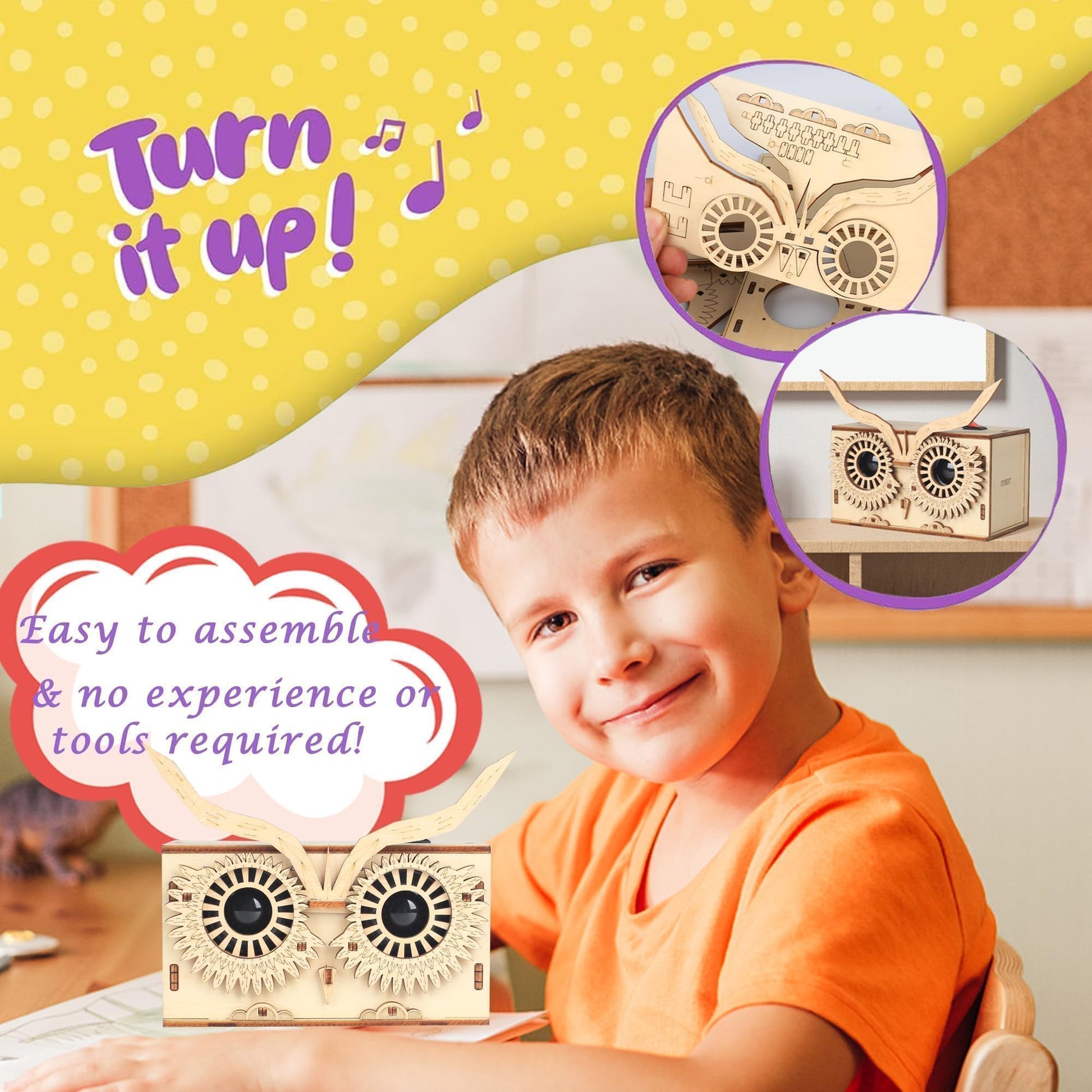 DIY Bluetooth Speaker Kit, Stem Projects for Kids Ages 8-12, Science Kits for Kids Age 12-14, STEM Learning Project, Science Gift for Boys Teens Age