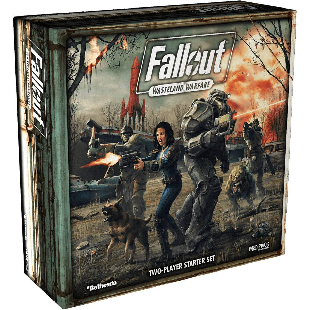 Modiphius Fallout: Wasteland Warfare - 2 Player Starter Strategy Board Game