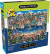 Buffalo Games - Dowdle - World Pieces - 1000 Piece Jigsaw Puzzle for Adults -Challenging Puzzle Perfect for Game Nights - Finished Size is 26.75 x