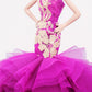 Cora Gu Handmade Purple Gown Fit 12 inch Fashion Doll and Doll not Included