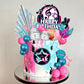 30 PCS Music Cake Toppers Musical Birthday Cake Decorations for Musical Karaoke Theme Birthday Supplies (Style1)