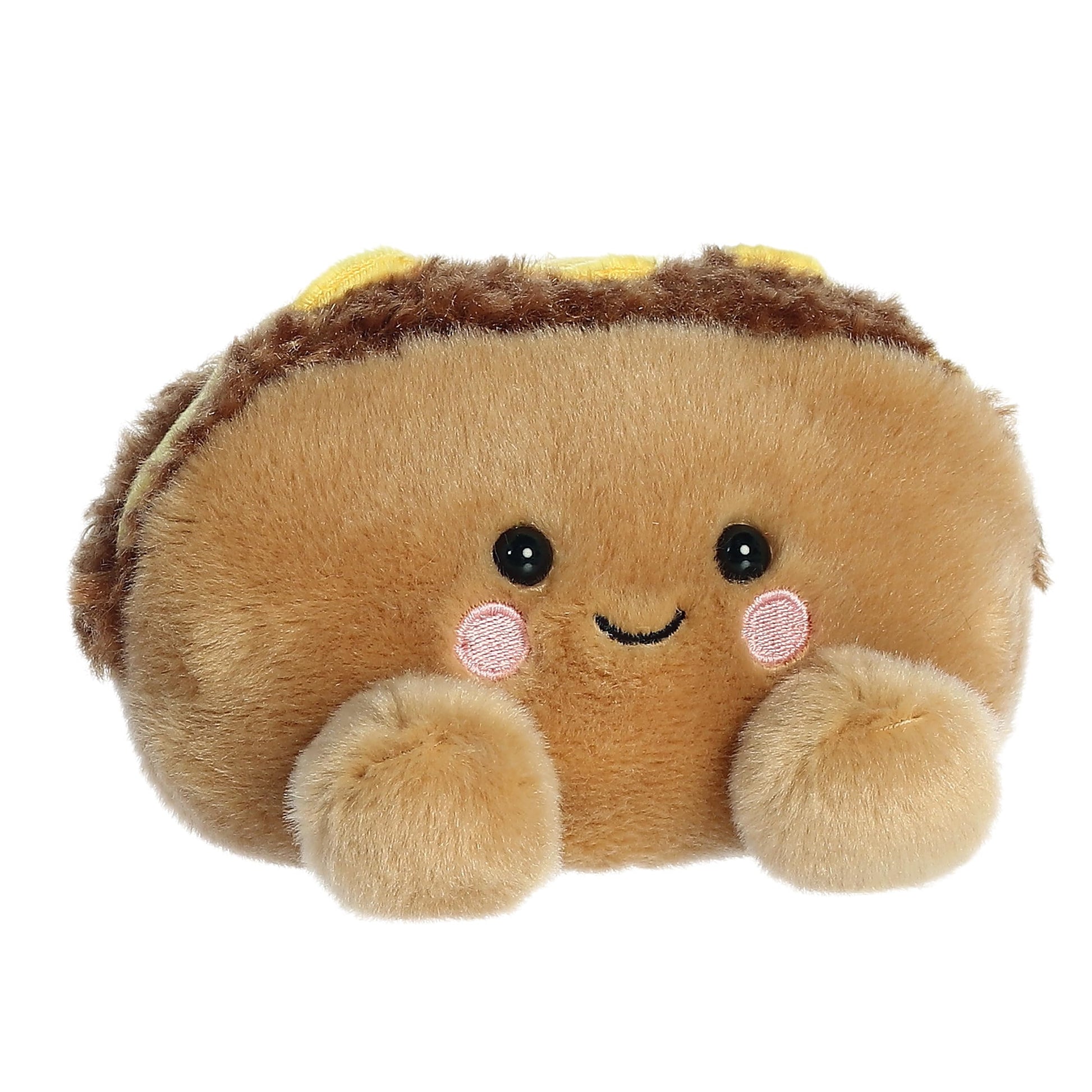 Aurora® Adorable Palm Pals™ Mike Philly Cheesesteak™ Stuffed Animal - Fun Collectible Plush for Kids and Adult Collectors - Perfect for Decorating