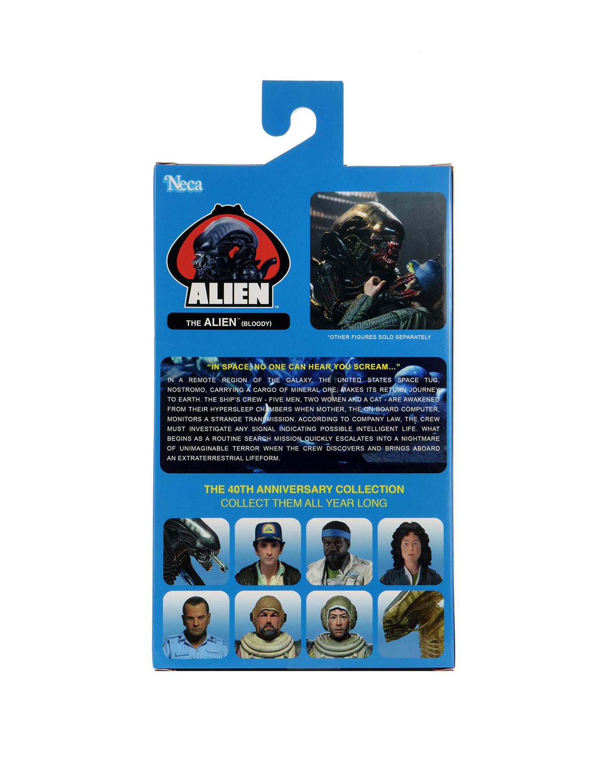 NECA Alien - 7” Scale Action Figure - 40th Anniversary - Wave 2 - Bloody Xenomorph