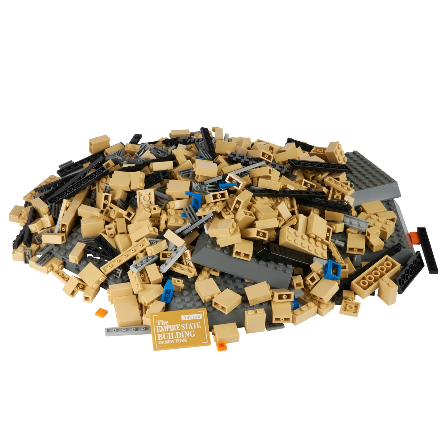 Apostrophe Games Empire State Building Block Set (1,559 Pieces) Officially Licensed - New York's Empire State Building Famous Landmark Series