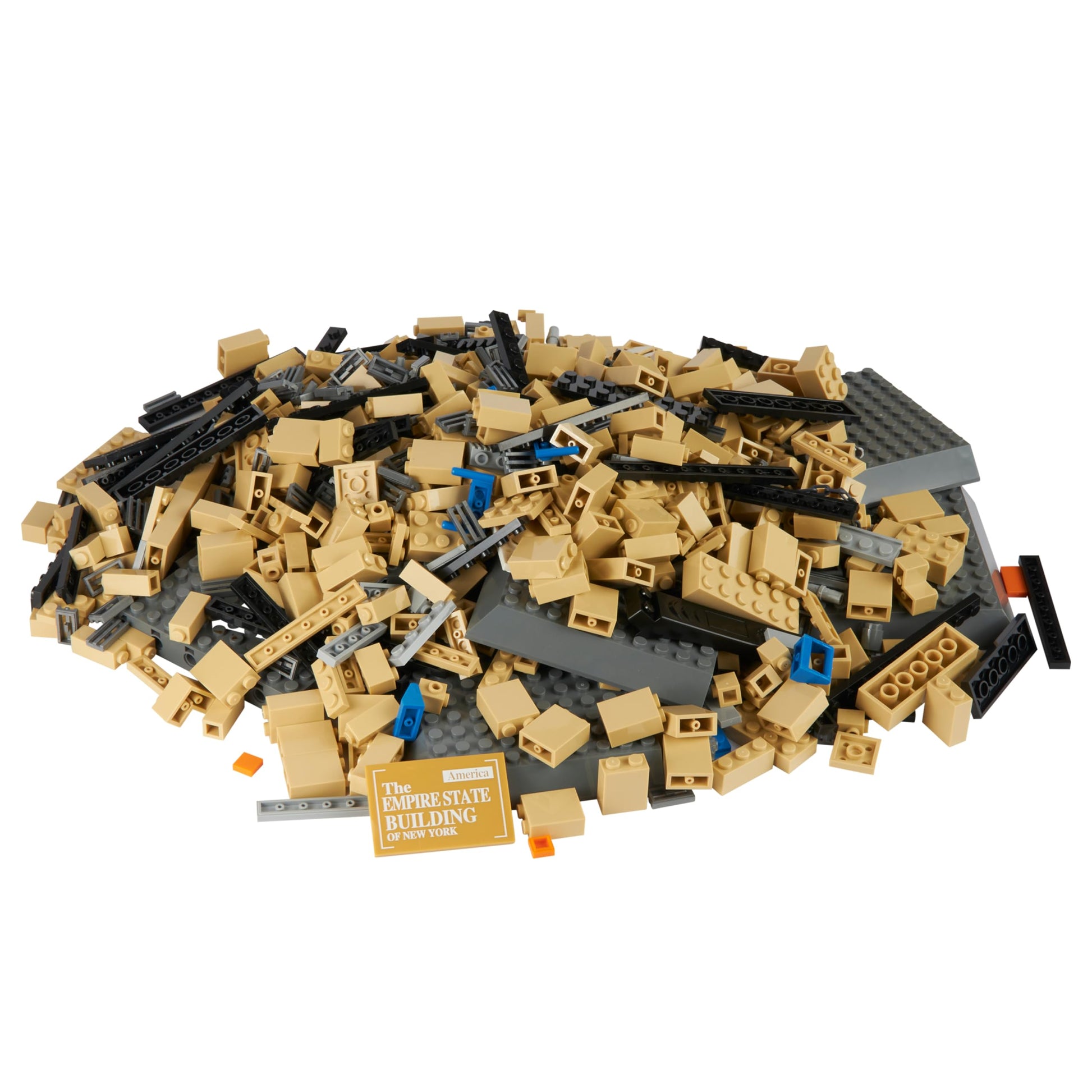 Apostrophe Games Empire State Building Block Set (1,559 Pieces) Officially Licensed - New York's Empire State Building Famous Landmark Series