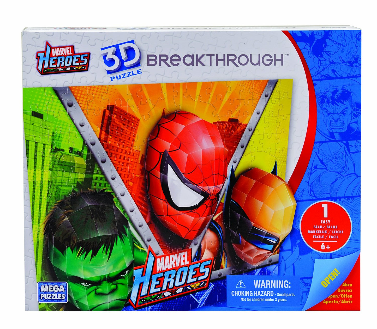 Breakthrough Level One Marvel Heroes Puzzle
