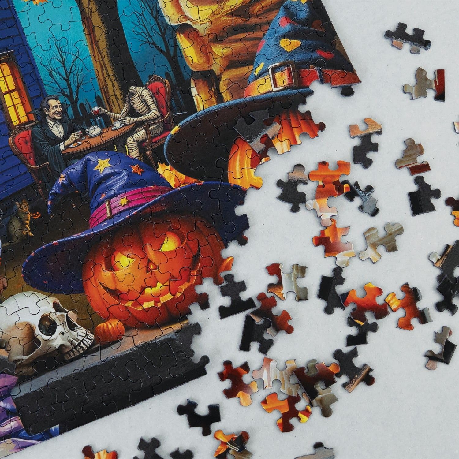 Springbok Haunted Halloween Party 1000 Piece Jigsaw Puzzle for Adults