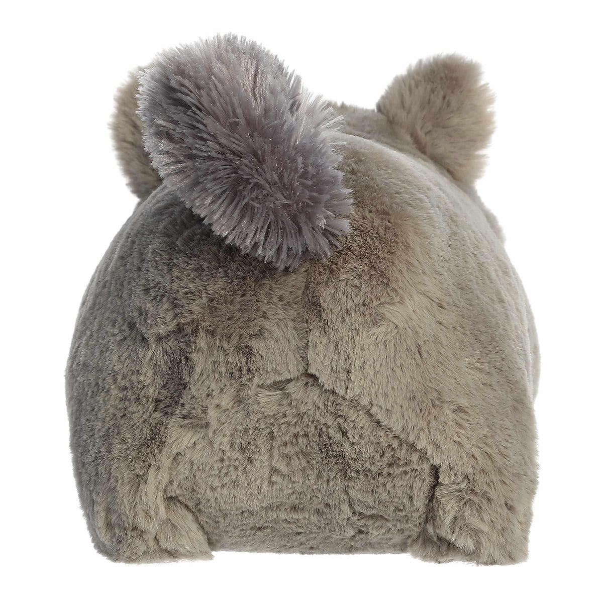 Aurora® Adorable Spudsters™ Gabby Gray Squirrel™ Stuffed Animal - Round Shape Makes for Comforting Cuddles - Perfect for Kids All Ages and Animal