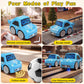 MericTop Magic Mini Bus car, 2.4 GHZ Remote Control Car with LED Lights
