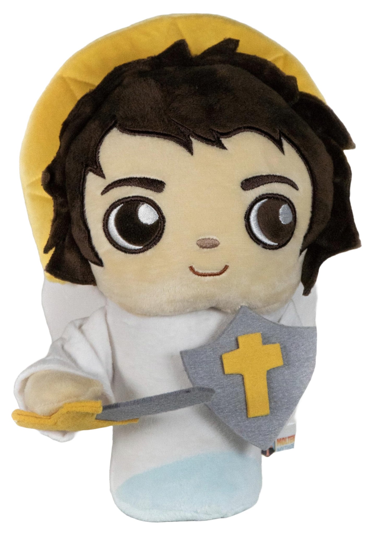 Molten Mythos Guardian Angel Plushie - Perfect for Baby Gifts, Baptism Gifts, Catholic Gifts, Christian Gifts, for Your Godson or Goddaughter, Baby