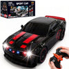 SYUUKH Remote Control Car 1:14 Scale RC Cars with Spray Effect, LED Lights & Realistic Sound, 2.4GHz Racing Toy with Controller, Christmas Birthday