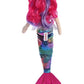 Aurora® Enchanting Sea Sparkles™ Rainbow Fuchsia™ Stuffed Doll - Imaginative Play with Magical Companions - Perfect for Kid's Birthdays
