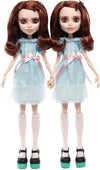 The Shining Grady Twins Collector Doll 2-Pack, 2 Collectible Dolls (10-inch) in Fashions and Film-Inspired Accessories, with Doll Stands
