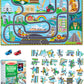 Melissa & Doug Race Around the World Floor Puzzle 48-Piece