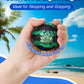 Watermelon Ball Skipping Ball - Water Toys for Pool, Beach & Lake, Perfect for Kids, Teens & Family Fun, Summer Must Have (2.2” Green Ball, 1-Pack)