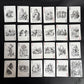 Black Lotus Alice in Wonderland Playing Cards Poker Deck 54 Cards All Different Vintage Retro Classic Style for Party Game