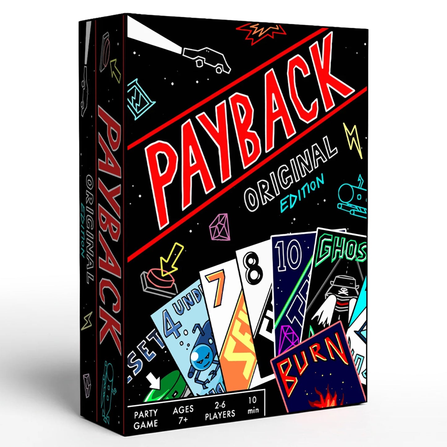 PAYBACK Original Edition - Fun Family Card Games with Betrayal, Strategy & Chaos for Teens & Adults, Fast-paced Party & Travel Game Night Favorite
