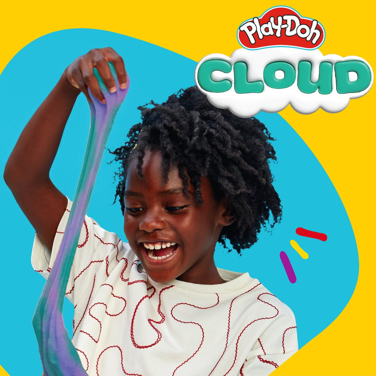 Play-Doh Scented Slime for Kids, 4 Pack Variety, Cloud