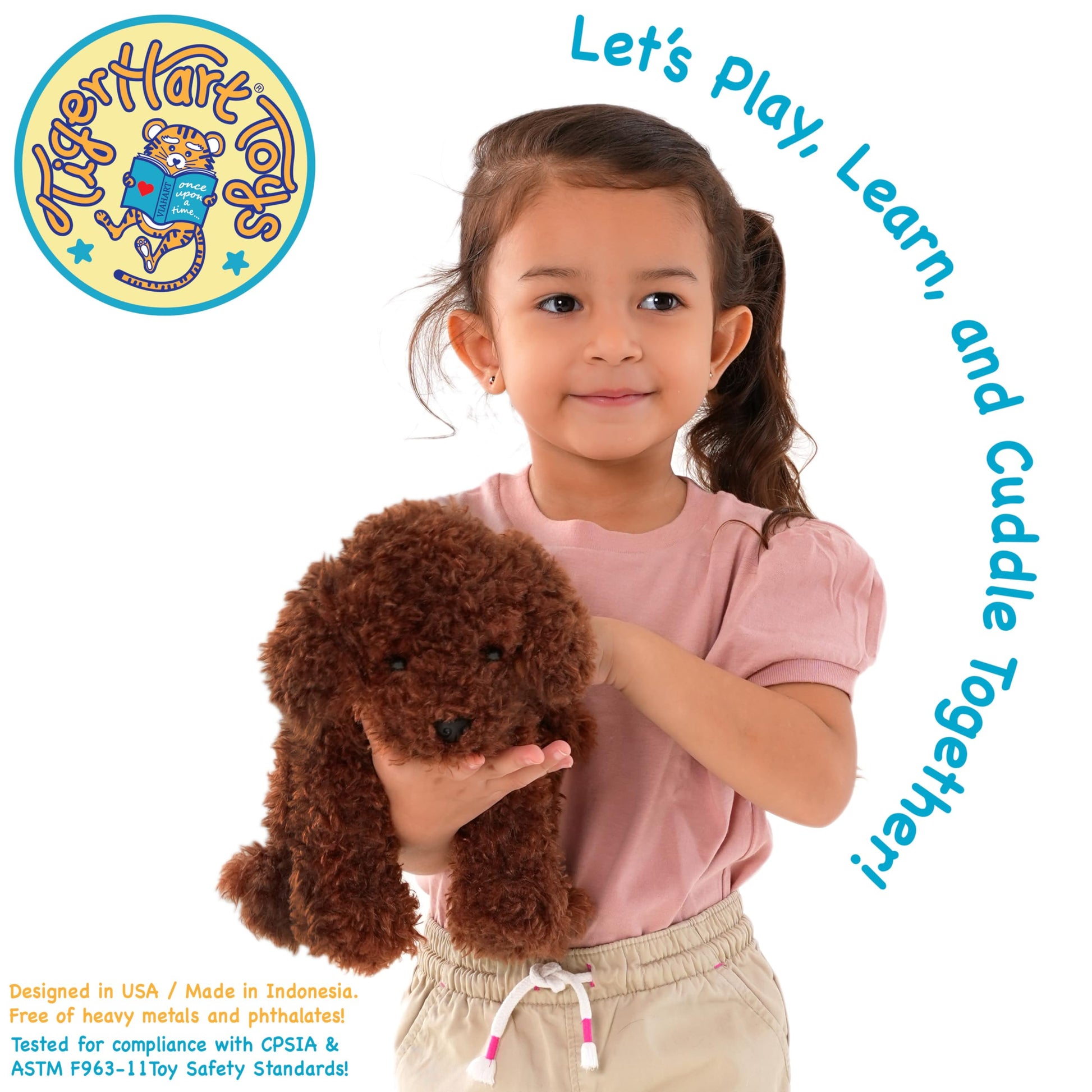 TigerHart Laurel The Labradoodle - 12 Inch Stuffed Animal Plush
