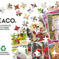 Ceaco - Cranky Kitties Collage - 500 Piece Jigsaw Puzzle for Adults