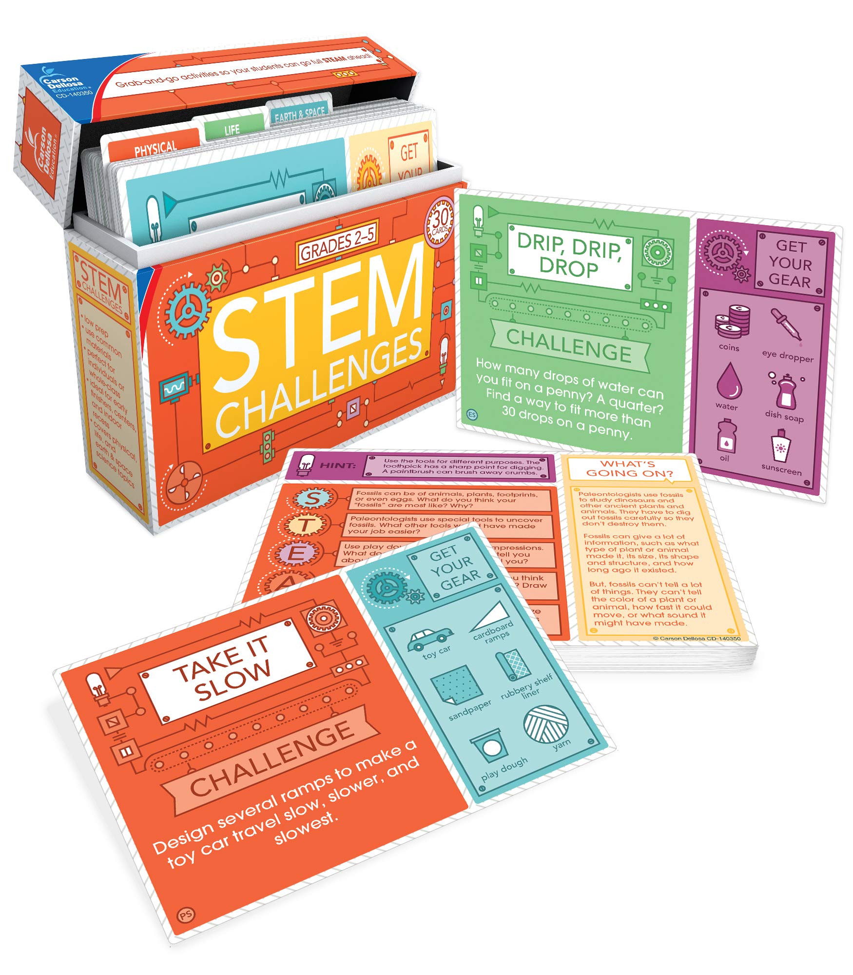 Carson Dellosa STEM Challenges, Hands-On, Science Kits