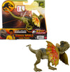 Mattel Jurassic World Strike Attack Dinosaur Toy with Single-Strike Action & Movable Joints, Dilophosaurus Action Figure Includes Digital Play