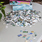 Toynk Bob Ross These Things Live Right in Your Brush Puzzle for Adults and Kids | Nature Painting 1000 Piece Jigsaw Puzzle Toy | Interactive Brain