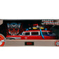 Jada Toys 1:24 Ghostbusters Ecto-1 Mashup with Optimus Prime G1 Graphics Die-Cast Car, Detailed Exterior, Authentic Mashup Collectible Ages 8+