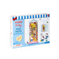 Hands Craft DIY Miniature Kit Book Nook - Hello Kitty Town Square | Whimsical Miniature Scene | Intricate Design, Adorable Charm | LED Lights |