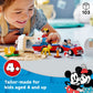 Lego Disney Mickey Mouse and Minnie Mouse's Camping Trip 10777 Building Toy with Camper Van, Car & Pluto Figure, for Kids 4 Plus Years Old