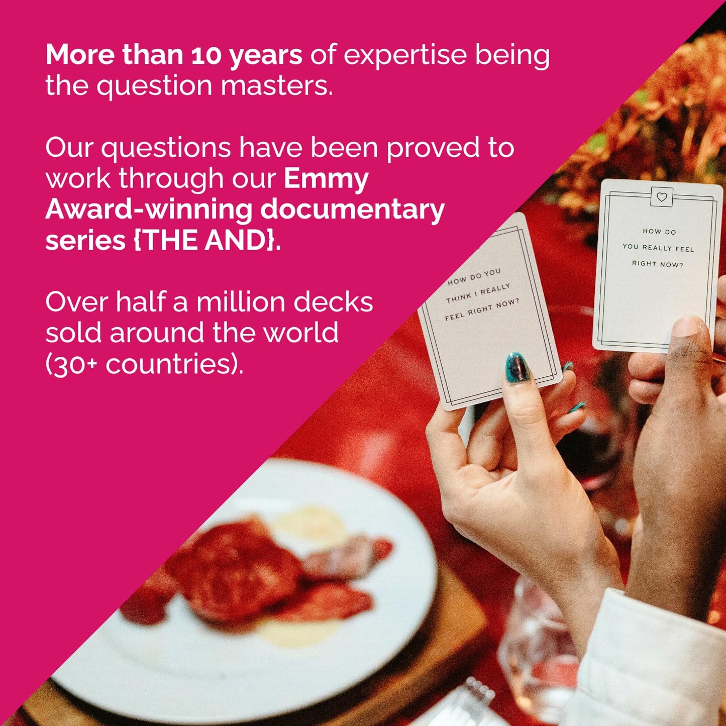 {THE AND} Dating Edition - 199 Thoughtful Conversation Cards for Dating Couples - Questions to Get to Know Your New Person & Create Connections - Fun